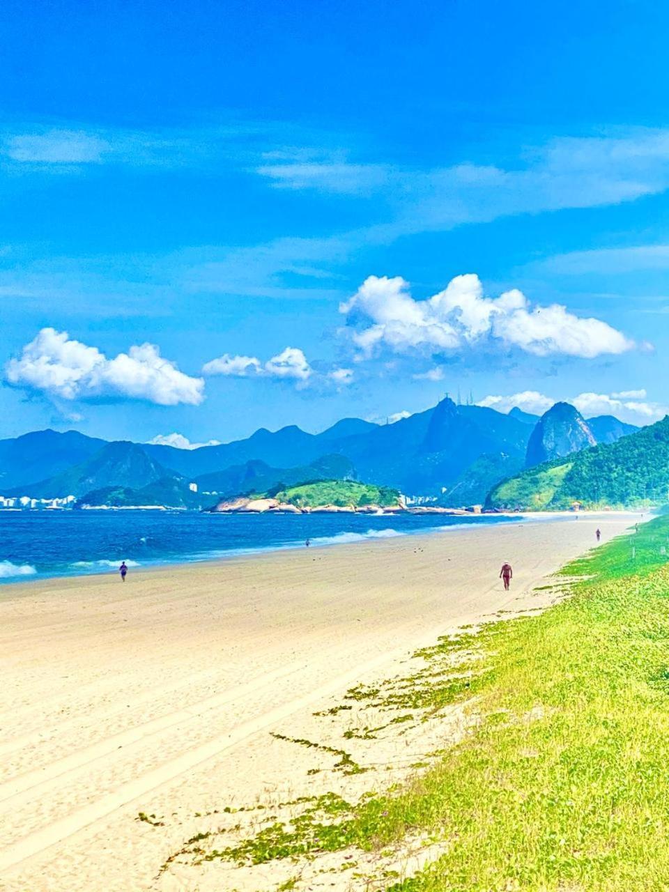 Excelente Apartamento Na Praia De Piratininga Com Vista Mar Niterói Exteriér fotografie